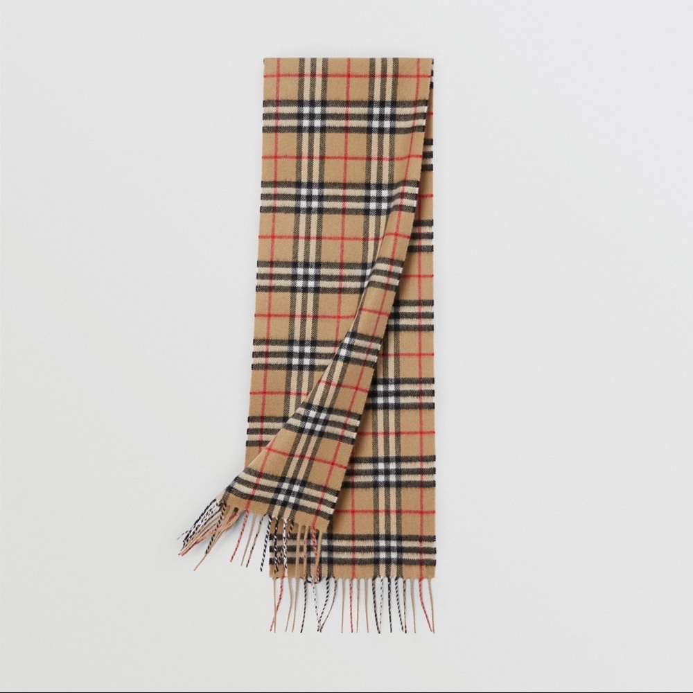 Burberry Cashmere Scarf 100% Authentic